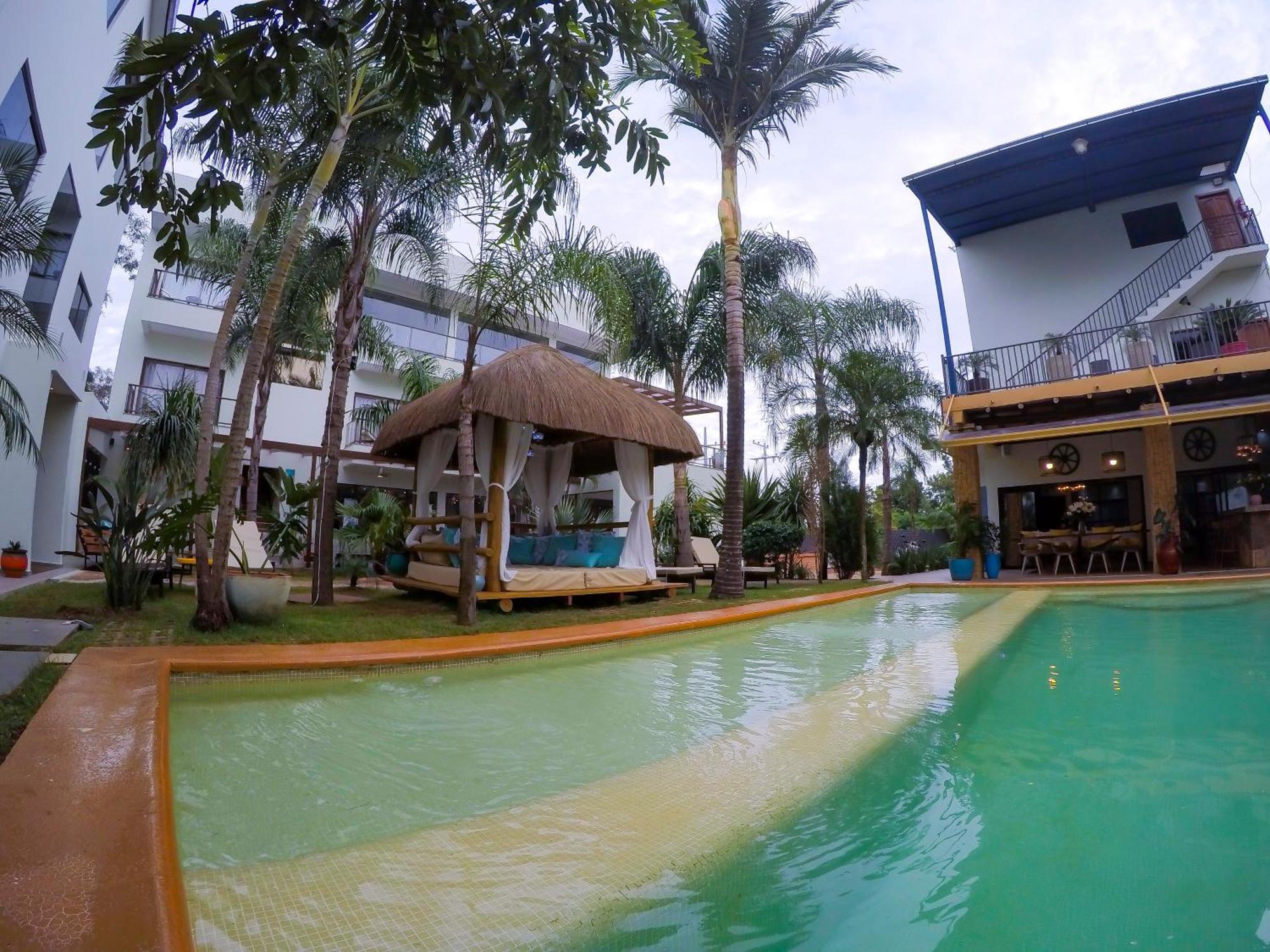 Dos Lunas Aparthotel Dr Juan Eulogio Estigarribia Exterior foto